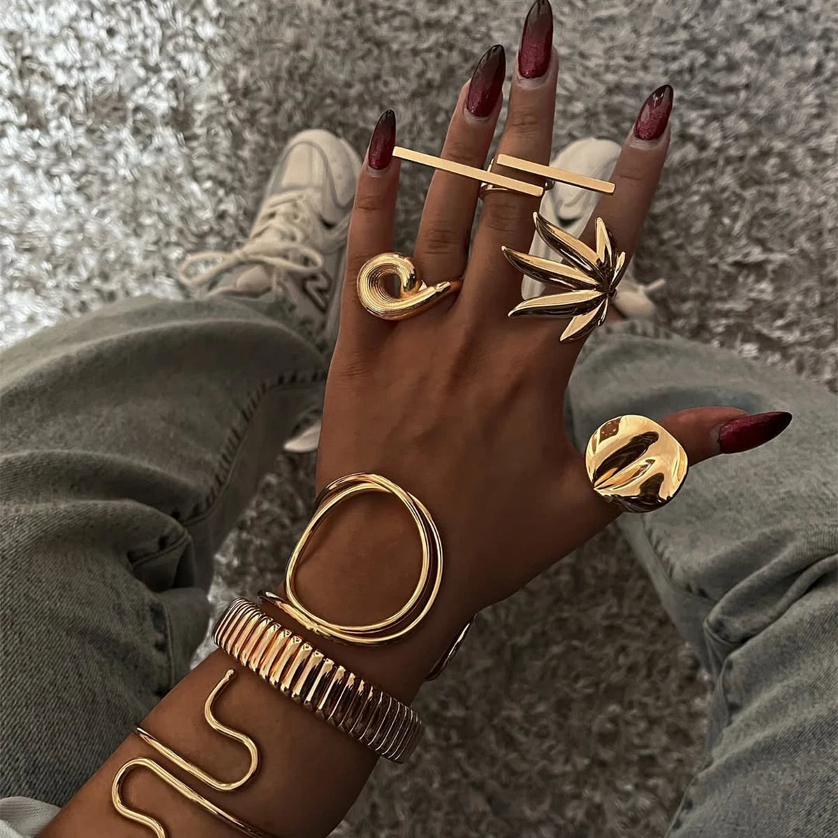 Wave Flow Ring