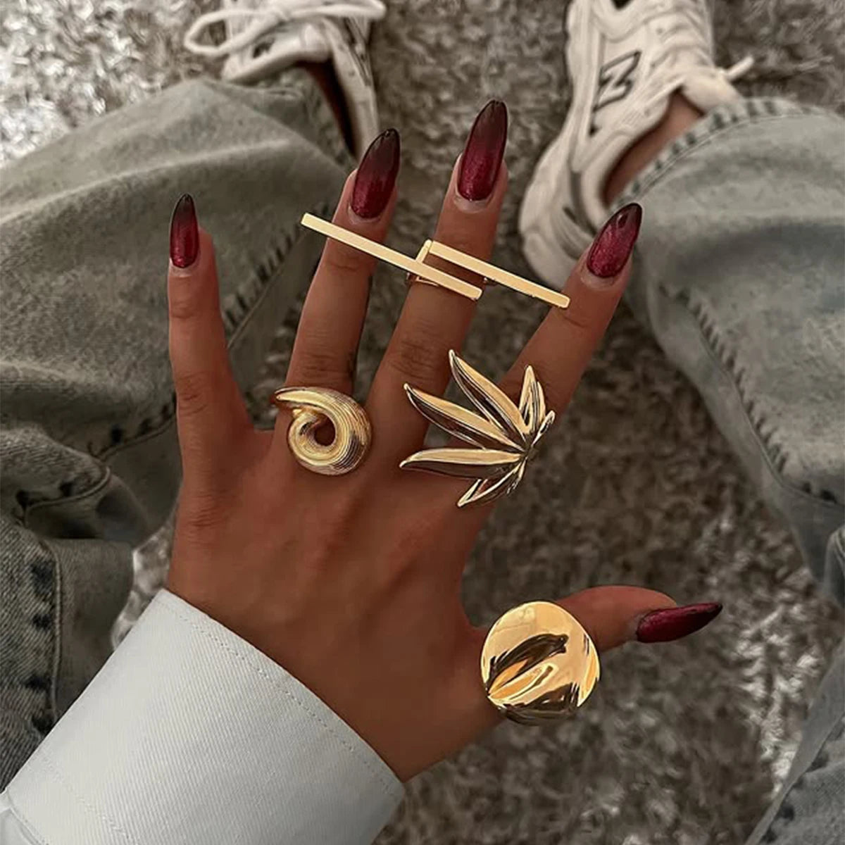 Wave Flow Ring
