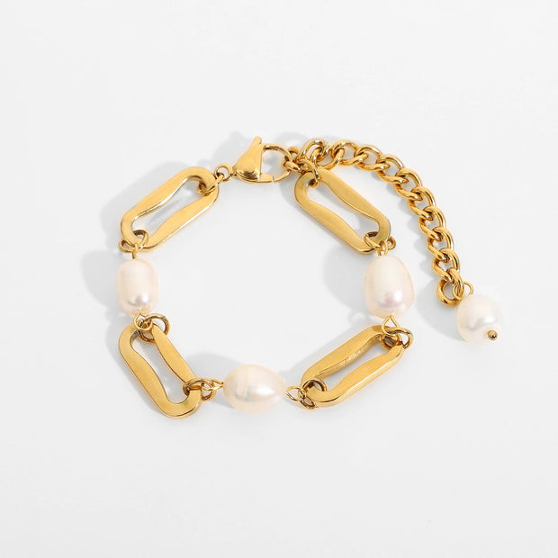 Baroque Pearl Link