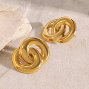 Interlocking Knot Earrings