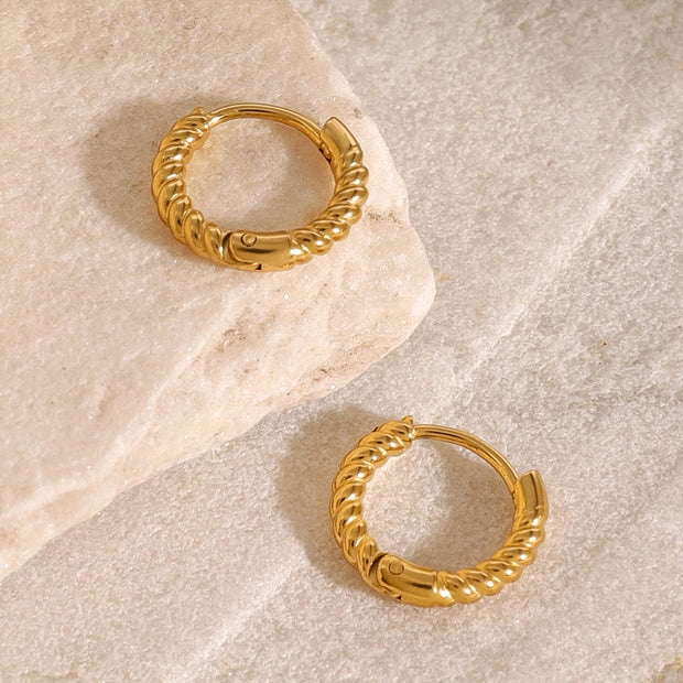 Twisted Rope Hoops