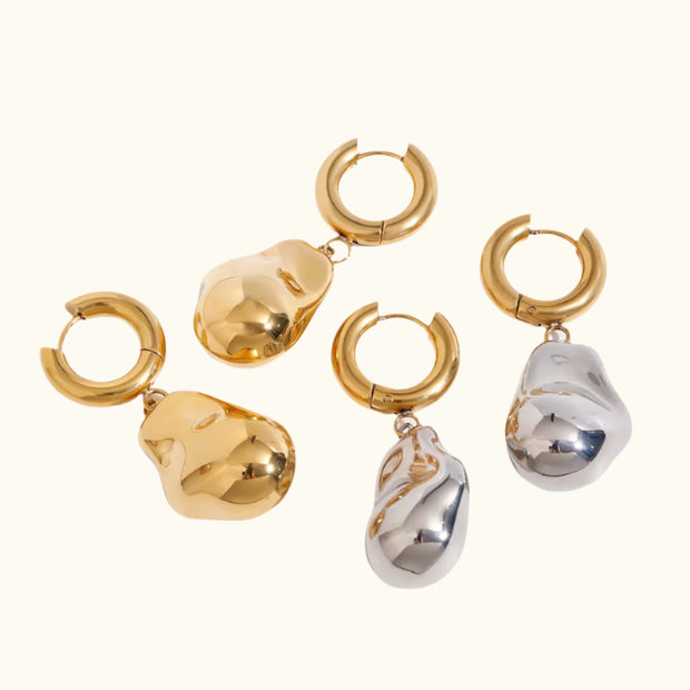 Abstract Teardrop Dangle