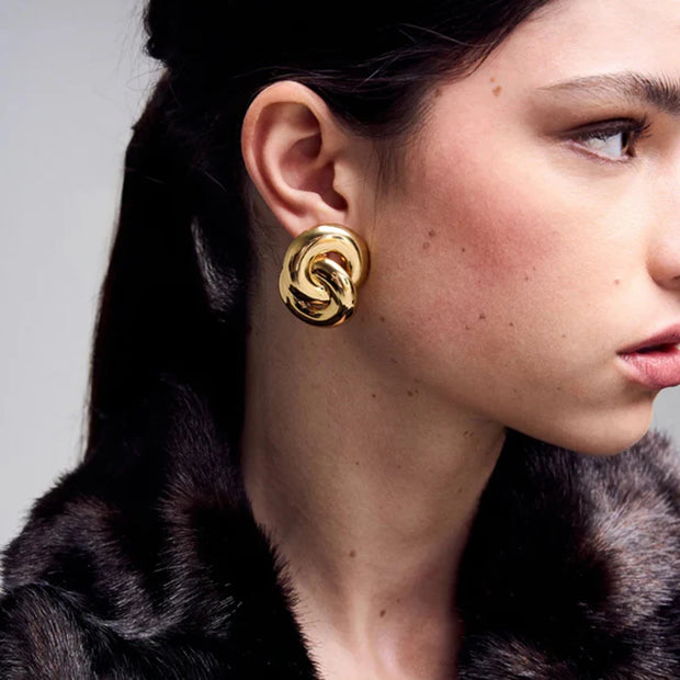 Interlocking Knot Earrings