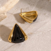 Dual-Tone Pyramid Studs