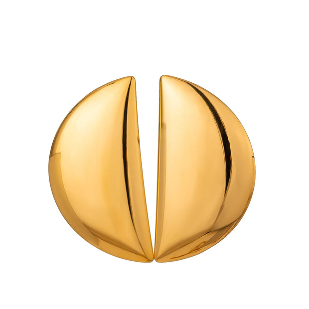 Split Moon Earrings