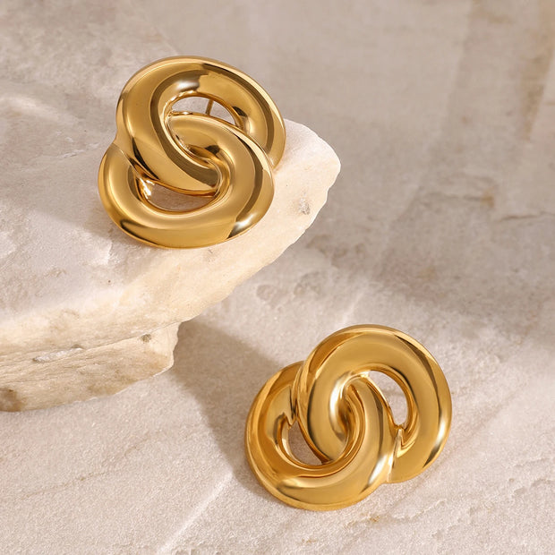 Interlocking Knot Earrings