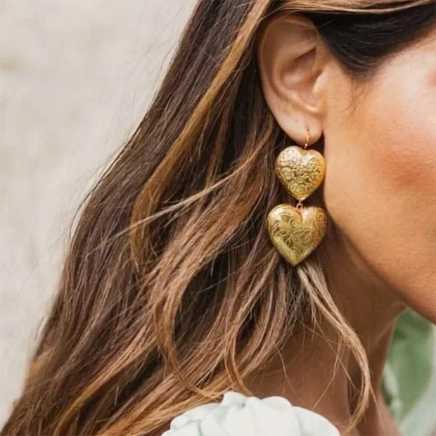 Ornate Heart Drops