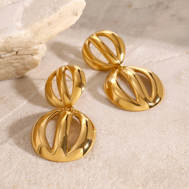 Geometric Statement Earrings