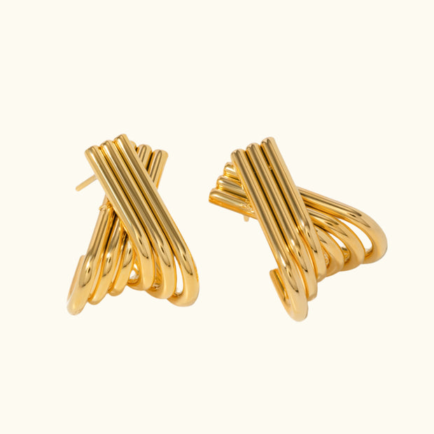 Twist Sculpt Earrings
