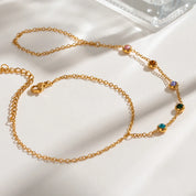 Gem Drop Hand Chain