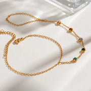 Gem Drop Hand Chain