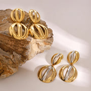 Geometric Statement Earrings