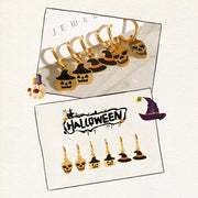 Halloween Charm Hoops Set