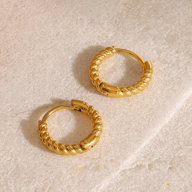 Twisted Rope Hoops