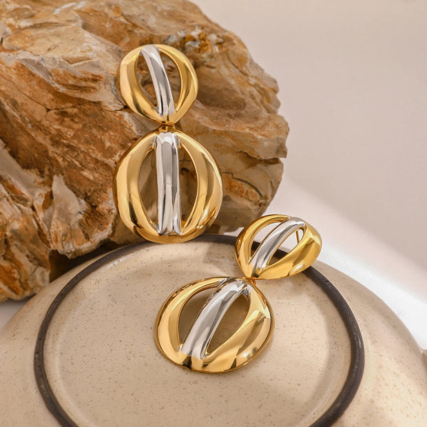 Geometric Statement Earrings