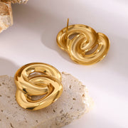 Interlocking Knot Earrings