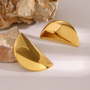 Split Moon Earrings
