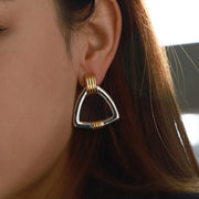 Geometric Charm Gold