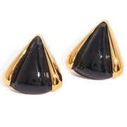 Dual-Tone Pyramid Studs