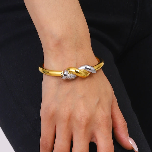 Duality Twist Bangle