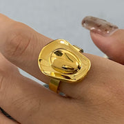 Sculptural Dome Ring