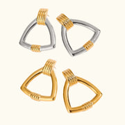 Geometric Charm Gold