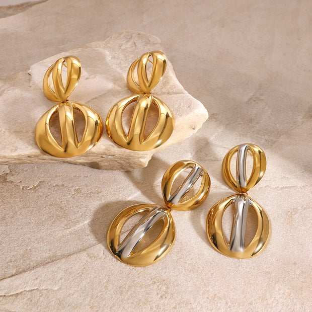 Geometric Statement Earrings
