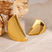 Split Moon Earrings