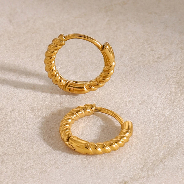 Twisted Rope Hoops